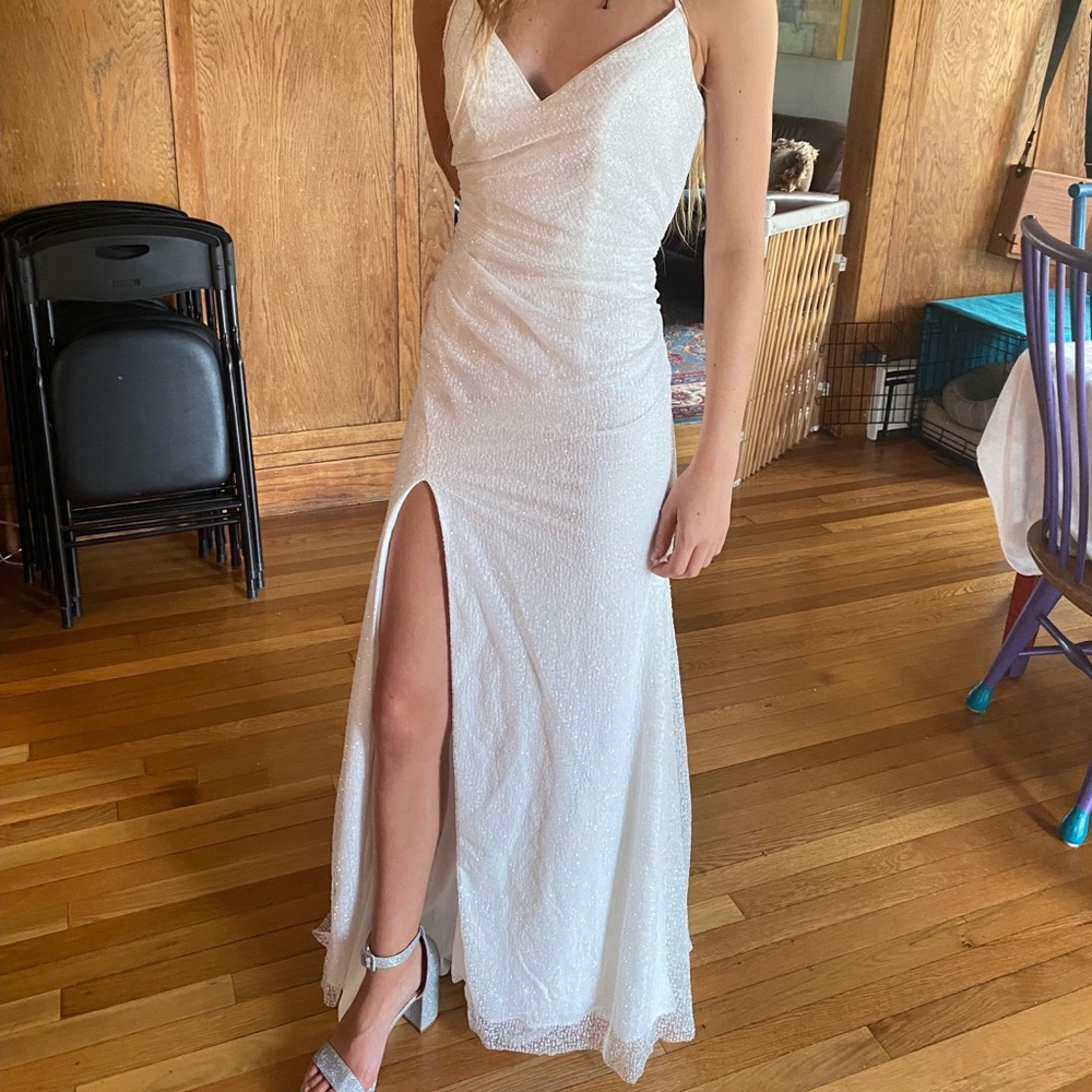 White Prom Dress